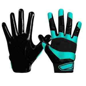 Gants de football américain en latex en gros, conception de logo personnalisé, imperméables, compatibles écran tactile, respirants, haute adhérence, antidérapants, unisexes - Product Image 3