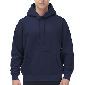 Trendy Winter Half Zip Velour Oversized <b>Waterproof</b> Hoodie for Men's Streetwear - Product Image 4