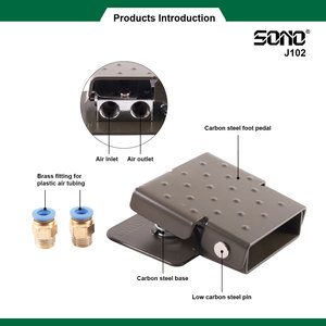 Kit de commutateur à pédale et connecteur rapide SONO J102 OEM pour souffleur d'air métallique - Product Image 2