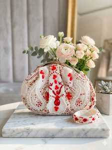 Premium Quality Luxury Womens Evening <b>Clutch</b> Bag with Detachable Chain Strap Elegant Rhinestone Party Handbag - Product Image 2