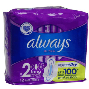 Serviettes hygiéniques Always Feminine Care Premium, produits d'hygiène féminine pour un confort quotidien - Product Image 5