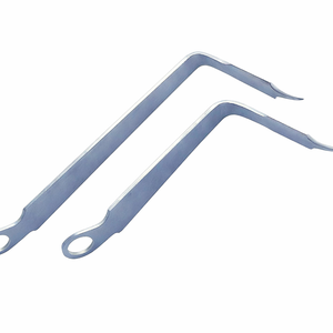 Retractores de Rodilla Hohmann Curvos de Punta Corta NARROW para Artroplastia de Cadera, Retractor Ortopédico de Acero Inoxidable para Artroplastia de Cadera - Product Image 1