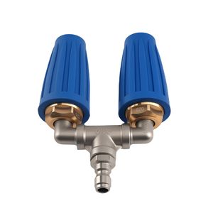 Idropulitrice a Doppio Turbo 4000PSI con Design a Doppia Testa in Acciaio Inox 304, Pressione Massima 200 bar Per la pulizia ad alta pressione con acqua calda - Product Image 6
