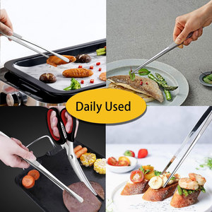 3 pinces de cuisine de 12 pouces, pinces fines extra longues en acier inoxydable, pinces de précision pour la cuisson et la présentation des aliments SIGAL MEDCO - Product Image 6
