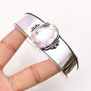 กำไลเทนนิสเพทายทำมือ เงินแท้ 925 ดีไซน์เรียบหรู คลาสสิก ประดับอัญมณีธรรมชาติ สำหรับผู้หญิง ขายส่ง - Product Image 5