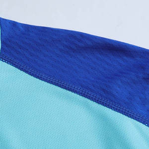 Men's V-Neck Sublimated <b>Soccer</b> Jersey Set for Green Gradient Sleeveless Moisture Wicking Elastic Waist Shorts Custom Sports - Product Image 5