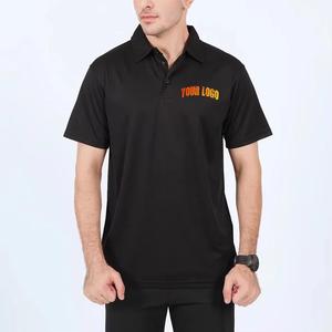 Polo de color sólido para hombre, talla grande, transpirable, para verano. - Product Image 4