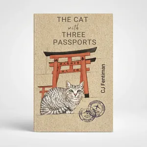 El gato con tres pasaportes, edición en inglés de bolsillo, de C.J. Memorias de viaje de Fentiman, libro de historias de animales y aventuras auténticas - Product Image 1