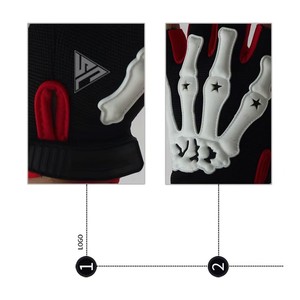 Men's <b>Light</b> Weight Waterproof for Pattern Zipper Closure <b>Bicycle</b> Motorcycle Liquid Gel Gloves Touched Racing Gloves Gloves - Product Image 5