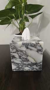 NEHA ENTERPRISES Modern Marble Tissue <b>Paper</b> <b>Box</b> Holder Premium Decorative Tissue <b>Storage</b> Case for Home Decoration - Product Image 5
