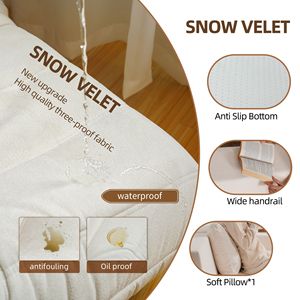 Poltrona Sacco in Schiuma ad Alta Densità per Adulti, Grande Divano da Soggiorno in Scatola, Dimostrato in Video - Product Image 3