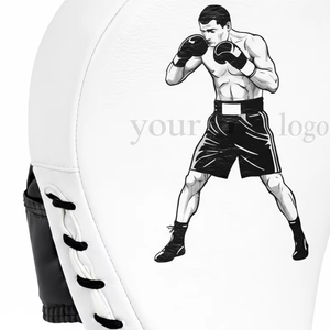 Curved Boxing Kick <b>Pad</b> Handheld Focus <b>Pad</b> MMA <b>Muay</b> <b>Thai</b> Martial Arts Punching Striking Training Gear PU Breathable Elastic - Product Image 4