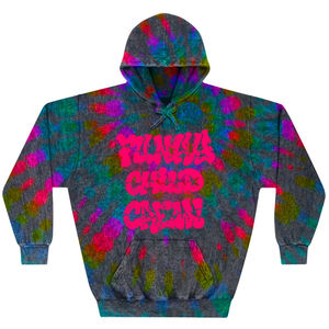 Sudadera con capucha tie-dye con estampado gráfico estilo streetwear, sudadera con capucha de algodón y felpa con impresión personalizada, proveedor mayorista de sudaderas con capucha - Product Image 2