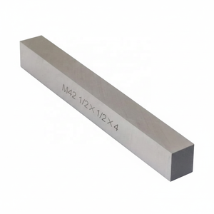 M2 HSS 1/2'' X 1/2'' X 4'' Fraise carrée en laiton pour tour/fraiseuse - Product Image 1