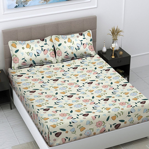 Juego de Sábanas de Microfibra Estampadas Tamaño Twin, Juego de Ropa de Cama Suave de 4 Piezas, Textil para el Hogar de Poliéster - Product Image 4