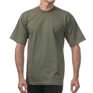 เสื้อยืดผู้ชายทรงหลวม ออกแบบเองได้ตามต้องการ ผ้าฝ้าย 100% แขนสั้น คอกลม ทรงทางการ ป้องกันขนร่วง รับทำโลโก้ OEM - Product Image 1