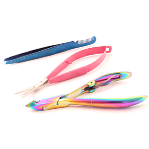 Herramientas de Belleza Japonesas de Acero Inoxidable, Platinum Horizon Everest Falcon Vertex Pro Edge Refined Essential - Product Image 1