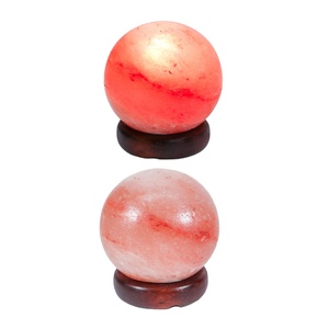 Fabrication de l'Himalaya 100% Design de forme de globe de sel rose naturel Lampe USB Lampes de sel naturel de haute qualité - Product Image 6