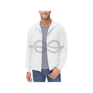 Chaqueta de chándal ligera con cremallera completa para hombre High Street Casual Workout Running Athletic Active Coat Pockets Everyday Gym Sports Wear - Product Image 1