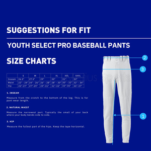 Pantalon de baseball pour homme adulte, longueur intégrale, respirant, 100 % polyester, personnalisable avec nom et taille de l'équipe - Vente flash - Product Image 5