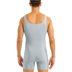 Comfortable Stretch Athletic Gear <b>Singlets</b> <b>For</b> Bodybuilding Sports Fitness And Daily Exercise Sessions - Product Image 4