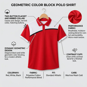 Chemises polo grecques brodées pour femmes, Regalia maçonniques héritages, Delta Sigma Soror, lettres grecques brodées rouge et blanc - Product Image 5