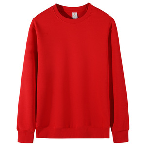 Sudadera de Cuello Redondo Unisex, Corte Regular, Color Sólido, Tejido de Algodón, Estilo Casual, para Otoño - Product Image 3