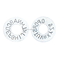 Juego de Sellos de Letras Invertidas de Grado Industrial RE-27, Herramienta de Grabado en Acero de 8 mm para Moldes, Bricolaje y OEM