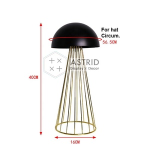 ฐานตั้งโชว์หมวกเหล็กรูปทรงจานบินสำหรับร้านขายเสื้อผ้า - Product Image 3