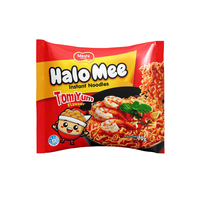 Nouilles frites instantanées de haute qualité du Vietnam FMCG et produits de marque privée avec emballage en tasse et en sac