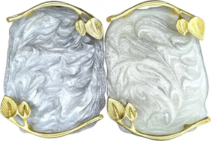 Bandeja Decorativa Rectangular de Resina Moderna, Pulida, Ecológica, Hecha a Mano, Elegante Plato para Servir el Desayuno, Organizador de Joyas, para Café - Product Image 6
