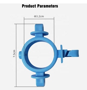 Isolateur en ABS de précision pour clôture électronique, composant métallique spécial pour la construction - Product Image 6