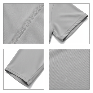 Ensemble 2 pièces streetwear et sport pour femme : short cycliste et t-shirt à manches courtes color block, décontracté, écologique, été, vente en gros - Product Image 6