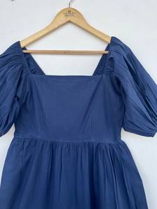 À la mode indien bloc imprimer femmes filles pur coton Maxi robe décontracté été soirée longue Midi en vrac motif naturel chaud! - Product Image 4
