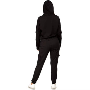 Factory Custom Heavyweight Jogger <b>Set</b> Clothing Sportswear Oversize Tracksuit for Women - Product Image 2