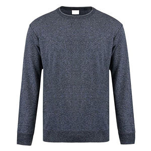 Sudadera de Cuello Redondo de Lujo 100% Algodón para Hombre, Bordado Liso de Alta Calidad, Temporada de Invierno, Logotipo Personalizable - Product Image 3