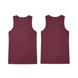Camiseta sin mangas acanalada personalizada para hombre, chaleco de gimnasio de algodón elástico, camiseta deportiva para fitness, OEM ODM, camiseta interior atlética informal - Product Image 5