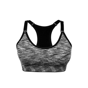 Sujetador Deportivo de Yoga sin Costuras para Mujer, Personalizado al por Mayor, de Alta Calidad, Transpirable, Cómodo, de Secado Rápido, en Spandex/Poliéster - Product Image 1