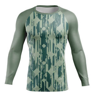 Maillot de compression Rashguard personnalisé pour entraînement MMA, Rashguard femme manches longues, maillot de combat imprimé par sublimation - Product Image 4