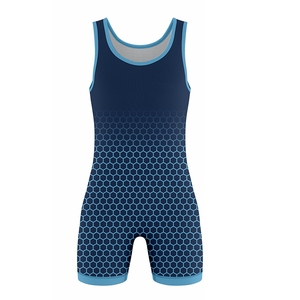 Combinaisons de lutte personnalisées pour hommes, impression par sublimation, tissu durable, uniforme de lutte professionnel, vêtements de sport - Product Image 2
