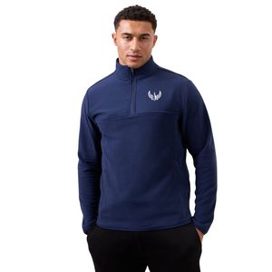 Mens Thermal Funnel Neck Sweatshirt Long Sleeve Outdoor Workout Pullover Lightweight <b>Winter</b> Sportswear Top - Product Image 2