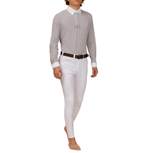 Camisa de Montar a Caballo de Verano Transpirable de Alta Calidad, Camisa de Manga Larga Hecha a Medida con Logotipo Personalizado - Product Image 4