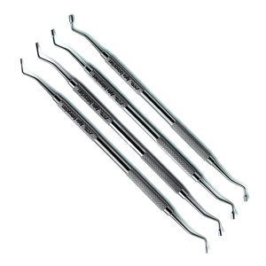 Juego de Instrumentos Quirúrgicos Restauradores Dentales para Relleno de Amalgama, Manuales y Serrados, 1.2mm/1.5mm, 1.9mm/2.2mm, 2.4mm/2.7mm, 2.8mm/3.1mm - Product Image 3