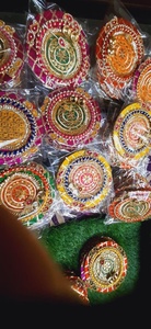 Juego de Thali de Diseño para Pooja con Kalash, Soporte para Roli y Chawal, y Varilla Decorativa, Accesorio Tradicional para Puja, Festivales y Rituales - Product Image 3