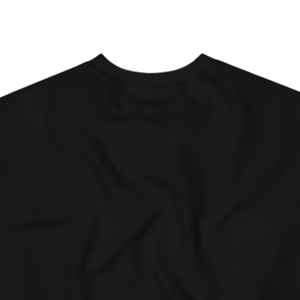 Sweat-shirt à col rond noir avec motif bleu foncé et rose, en molleton doux, à manches longues, unisexe, décontracté, vêtement d'hiver tendance - Product Image 4