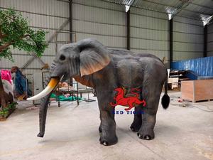 Fantastique costume d'éléphant pour <span class=keywords><strong>deux</strong></span> personnes pour <span class=keywords><strong>Jurassic</strong></span> Live Show - Product Image 5