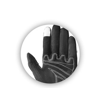 Gants de moto de haute qualité avec rembourrage protecteur et design respirant pour la conduite et le motocross en cuir personnalisé - Product Image 6