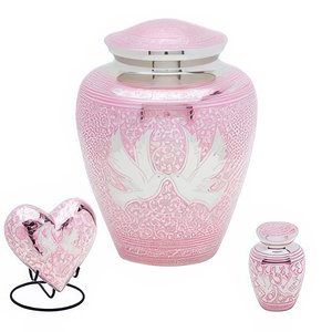 Traditional adult cremation <b>urn</b> for human ashes <b>large</b> size memorial <b>urn</b> with classic design secure closure tribute piece - Product Image 3