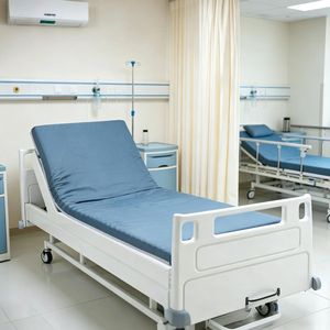 Matelas de lit d'hôpital King Size en gel, matelas médical avec housse amovible, fermeté moyenne, fonction de compression, pour hôtels, usage unique - Product Image 4
