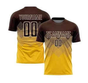 Ensemble d'uniformes de gardien de but de football respirant, antibactérien et à séchage rapide, maillot de football à manches courtes, short, kit avec logo sur le devant pour adultes - Product Image 4